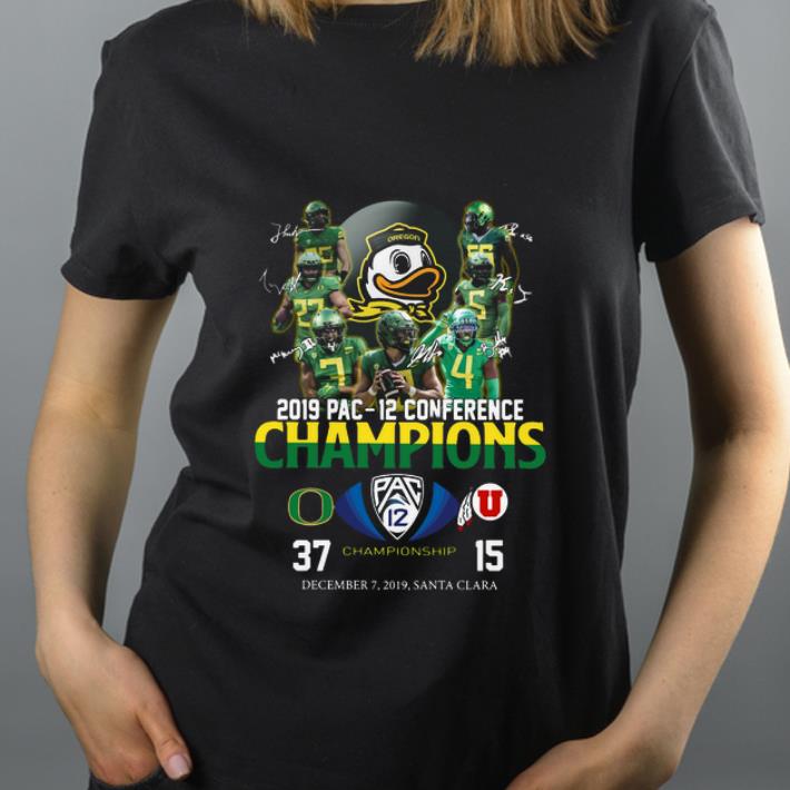 Top Oregon Ducks 2019 pac 12 conference champions shirt 4 - Top Oregon Ducks 2019 pac 12 conference champions shirt