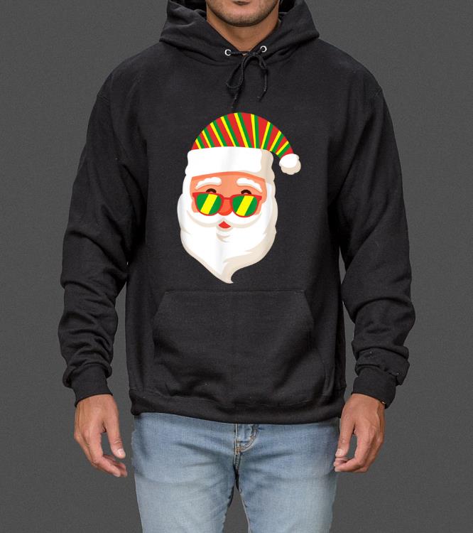 Top Rasta Colors Flag Santa Claus Tee Rastafari Christmas sweater 4 - Top Rasta Colors Flag Santa Claus Tee Rastafari Christmas sweater
