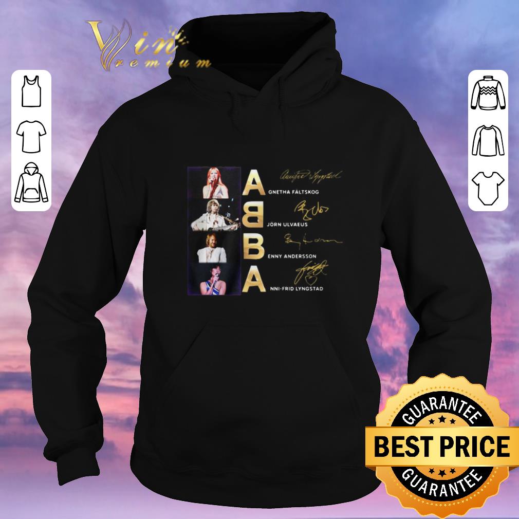 Top Signatures ABBA Agnetha Faltskog Bjorn Ulvaeus Benny Andersson shirt Top Signatures ABBA Agnetha Faltskog Bjorn Ulvaeus Benny Andersson shirt 4 - Top Signatures ABBA Agnetha Faltskog Bjorn Ulvaeus Benny Andersson shirt