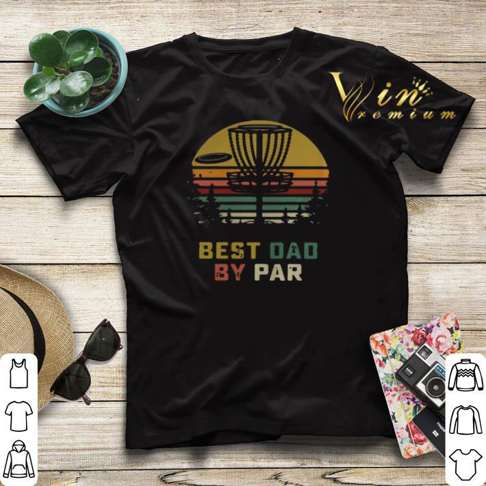 Vintage Disc golf Best Dad By Par shirt 4 - Vintage Disc golf Best Dad By Par shirt