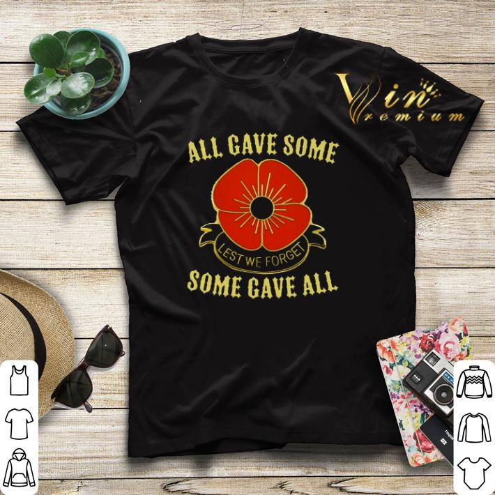 All gave some lest we forget some gave all shirt sweater 4 - All gave some lest we forget some gave all shirt sweater