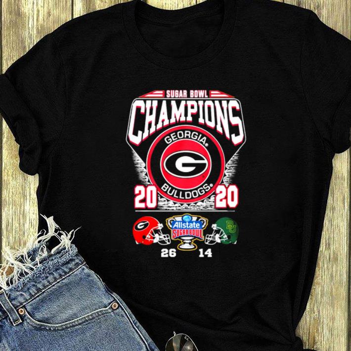 Awesome Georgia Bulldogs football Champions 2020 Allstate Sugar Bowl shirt 4 - Awesome Georgia Bulldogs football Champions 2020 Allstate Sugar Bowl shirt