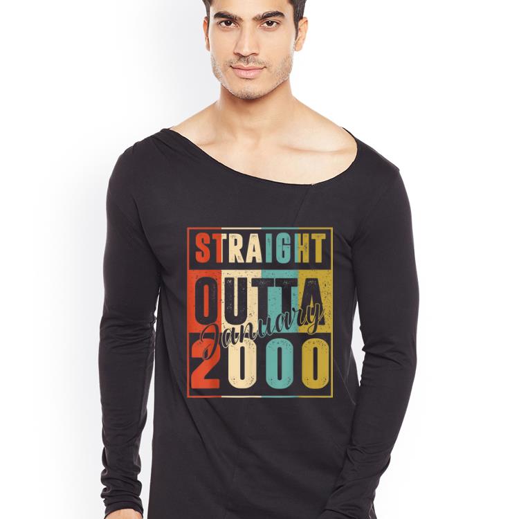 Awesome Straight Outta January 2000 Retro shirt 4 - Awesome Straight Outta January 2000 Retro shirt