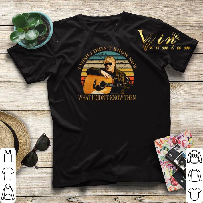 Bob Seger i wish i didn t know now what i didn t know then vintage shirt sweater 4 - Bob Seger i wish i didn't know now what i didn't know then vintage shirt sweater
