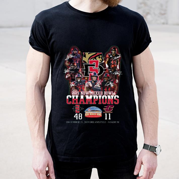 Funny 2019 New Mexico Bowl Champions Players Signatures shirt 4 - Funny 2019 New Mexico Bowl Champions Players Signatures shirt