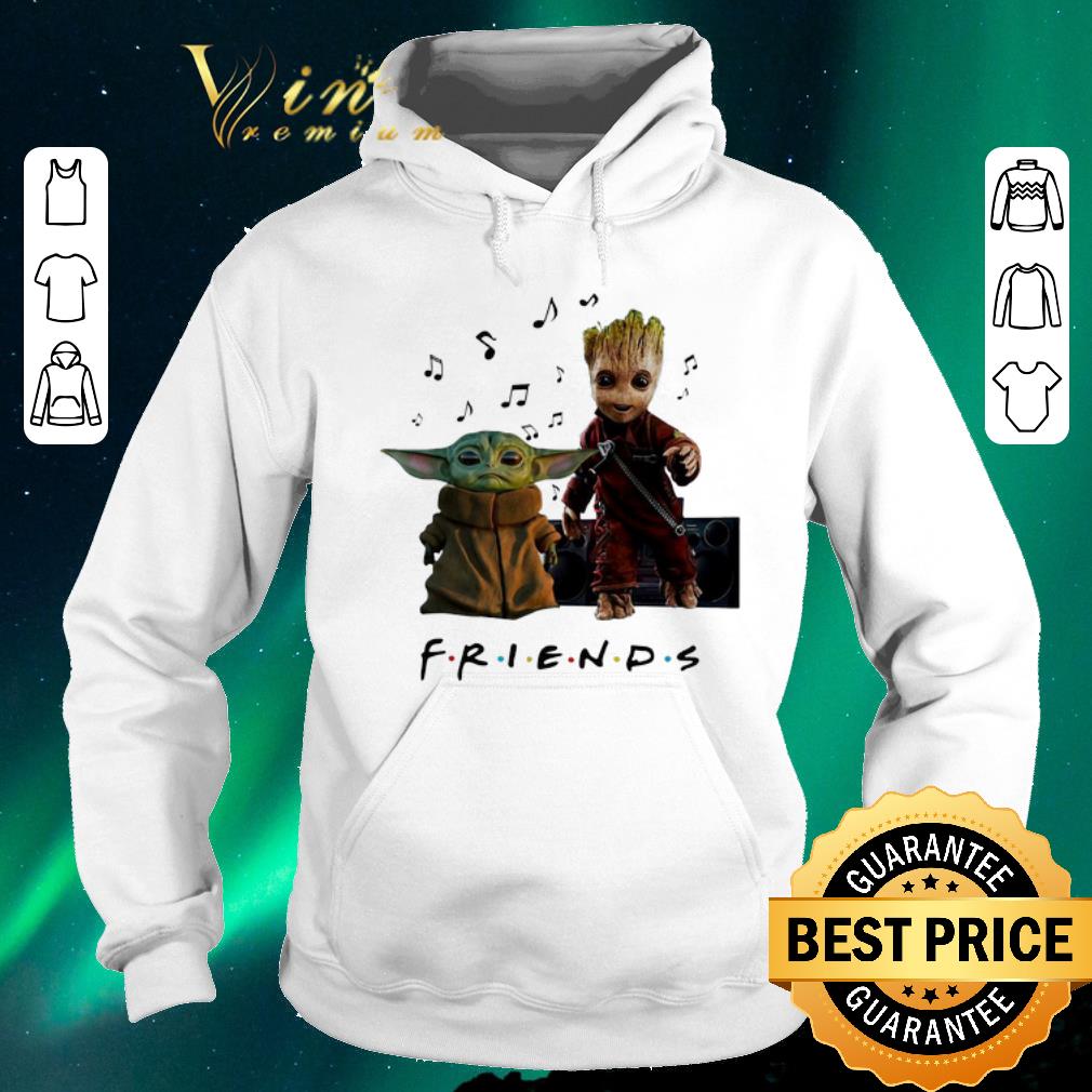 Funny Baby Yoda And Baby Groot Friends Music Note shirt sweater 4 - Funny Baby Yoda And Baby Groot Friends Music Note shirt sweater