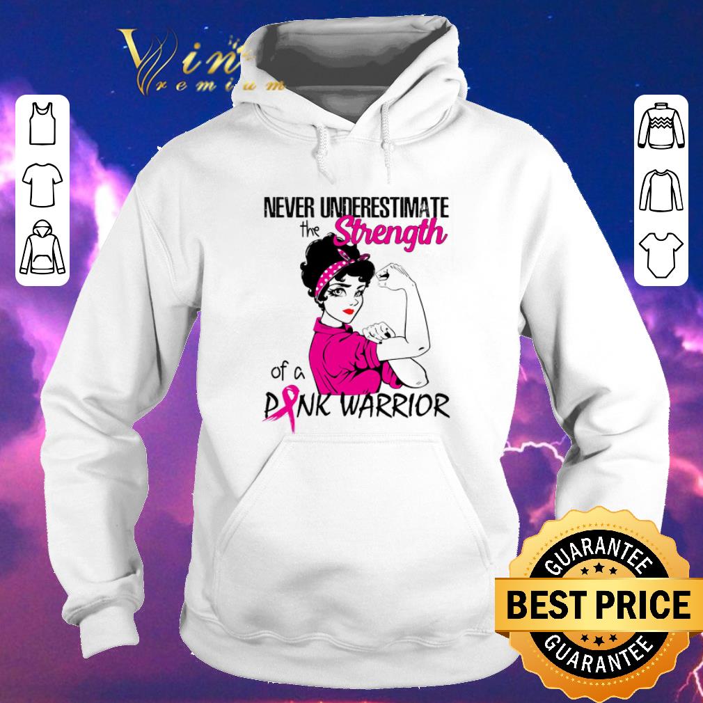 Funny Betty Boop Never underestimate the strength of a Pink Warrior shirt sweater 4 - Funny Betty Boop Never underestimate the strength of a Pink Warrior shirt sweater