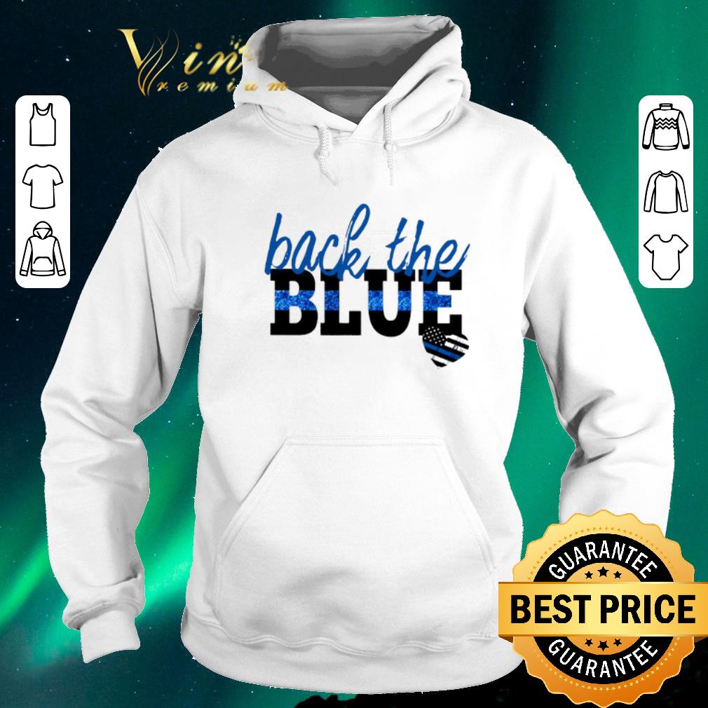 Funny back the blue Thin Blue Line heart shirt sweater Funny back the blue Thin Blue Line heart shirt sweater 4 - Funny back the blue Thin Blue Line heart shirt sweater