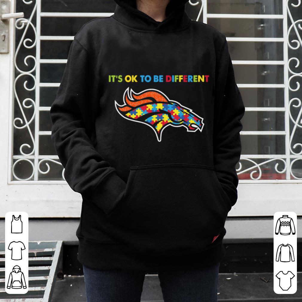 Great It s Ok To Be Different Denver Broncos Autism shirt 4 - Great It’s Ok To Be Different Denver Broncos Autism shirt