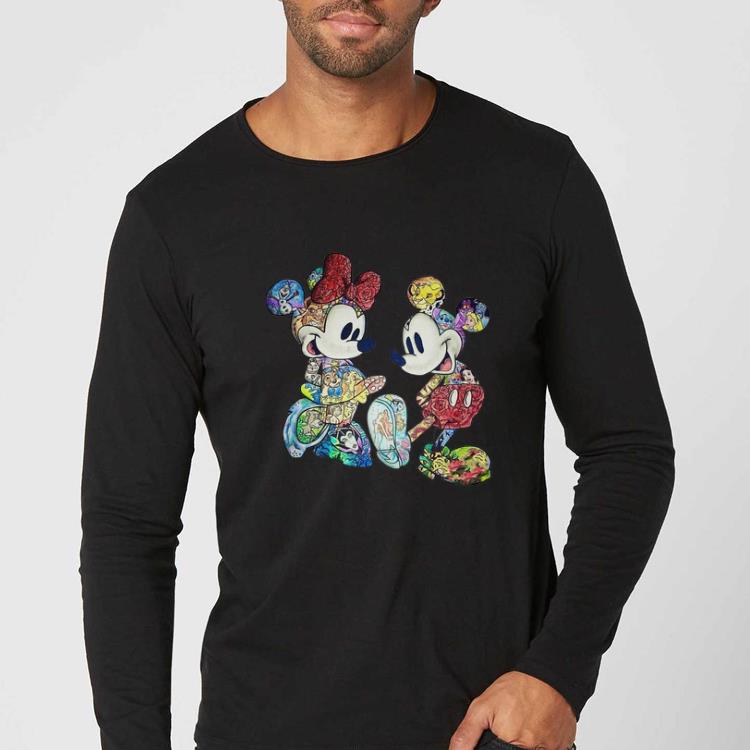 Great Mickey Mouse and Minnie Mouse with all Disney characters shirt 4 - Great Mickey Mouse and Minnie Mouse with all Disney characters shirt