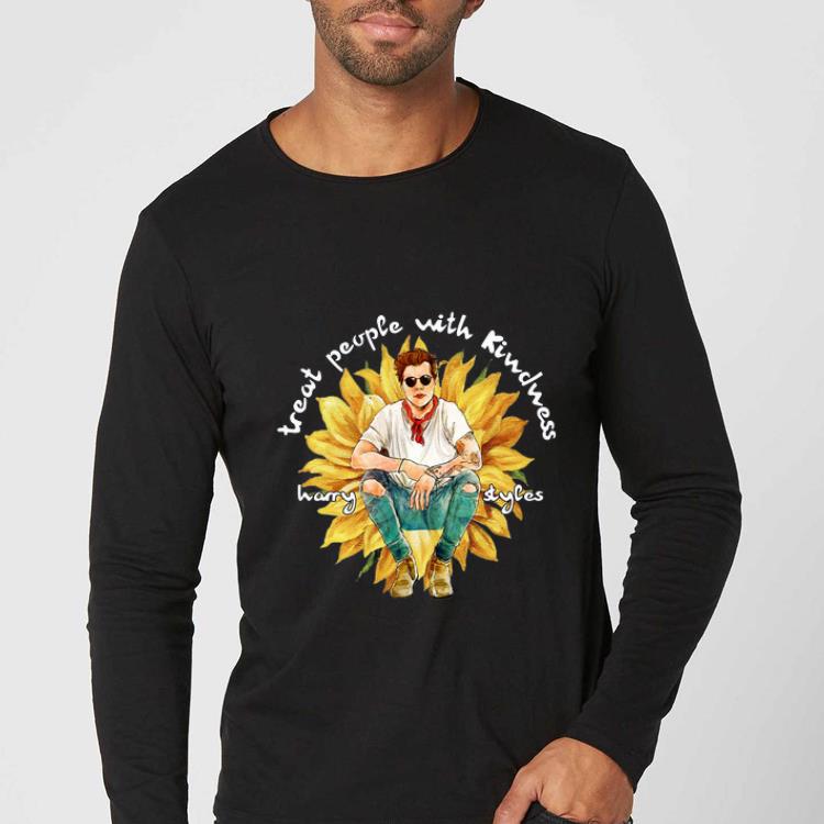 Great Sunflower treat people with kindness Harry Styles shirt 4 - Great Sunflower treat people with kindness Harry Styles shirt
