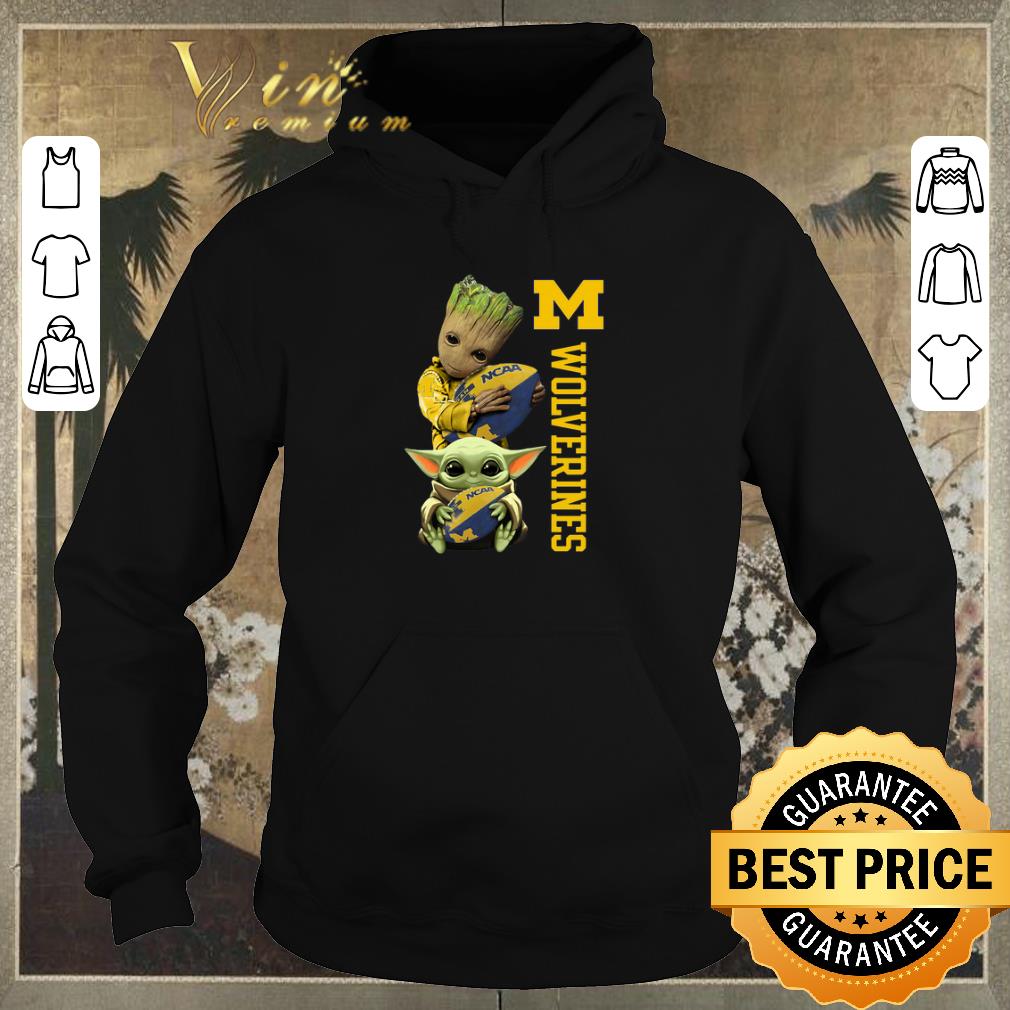 Hot Baby Groot And Baby Yoda Hug Michigan Wolverines Star Wars shirt sweater 4 - Hot Baby Groot And Baby Yoda Hug Michigan Wolverines Star Wars shirt sweater