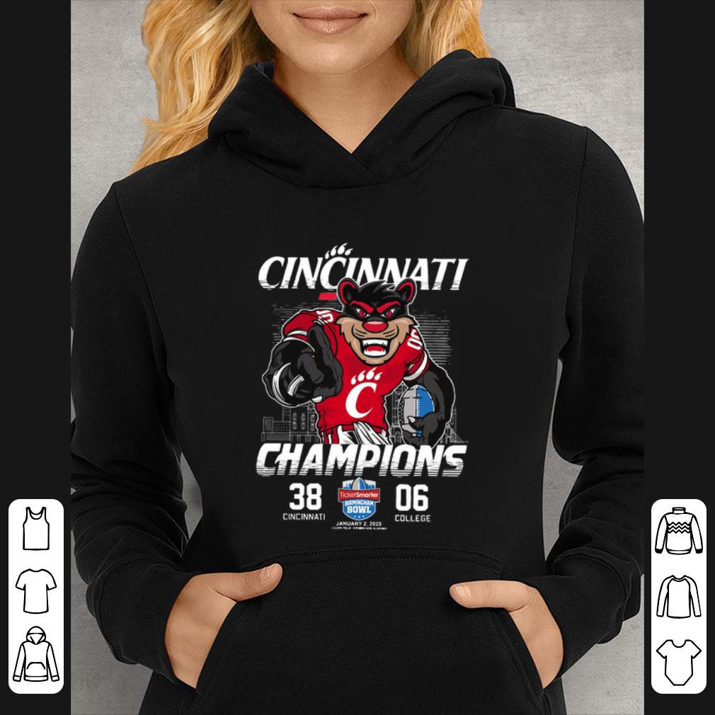 Hot Cincinnati Bearcats Ticketsmarter Birmingham Bowl Champions shirt 4 1 - Hot Cincinnati Bearcats Ticketsmarter Birmingham Bowl Champions shirt