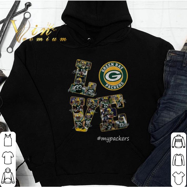 Hot Love Green Bay Packers mypackers signatures shirt 4 - Hot Love Green Bay Packers mypackers signatures shirt