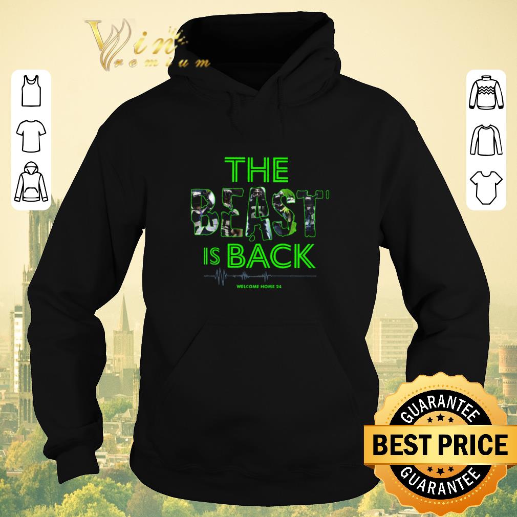Hot Marshawn Lynch The Beast is back welcome home 24 Seahawks shirt sweater 4 - Hot Marshawn Lynch The Beast is back welcome home 24 Seahawks shirt sweater