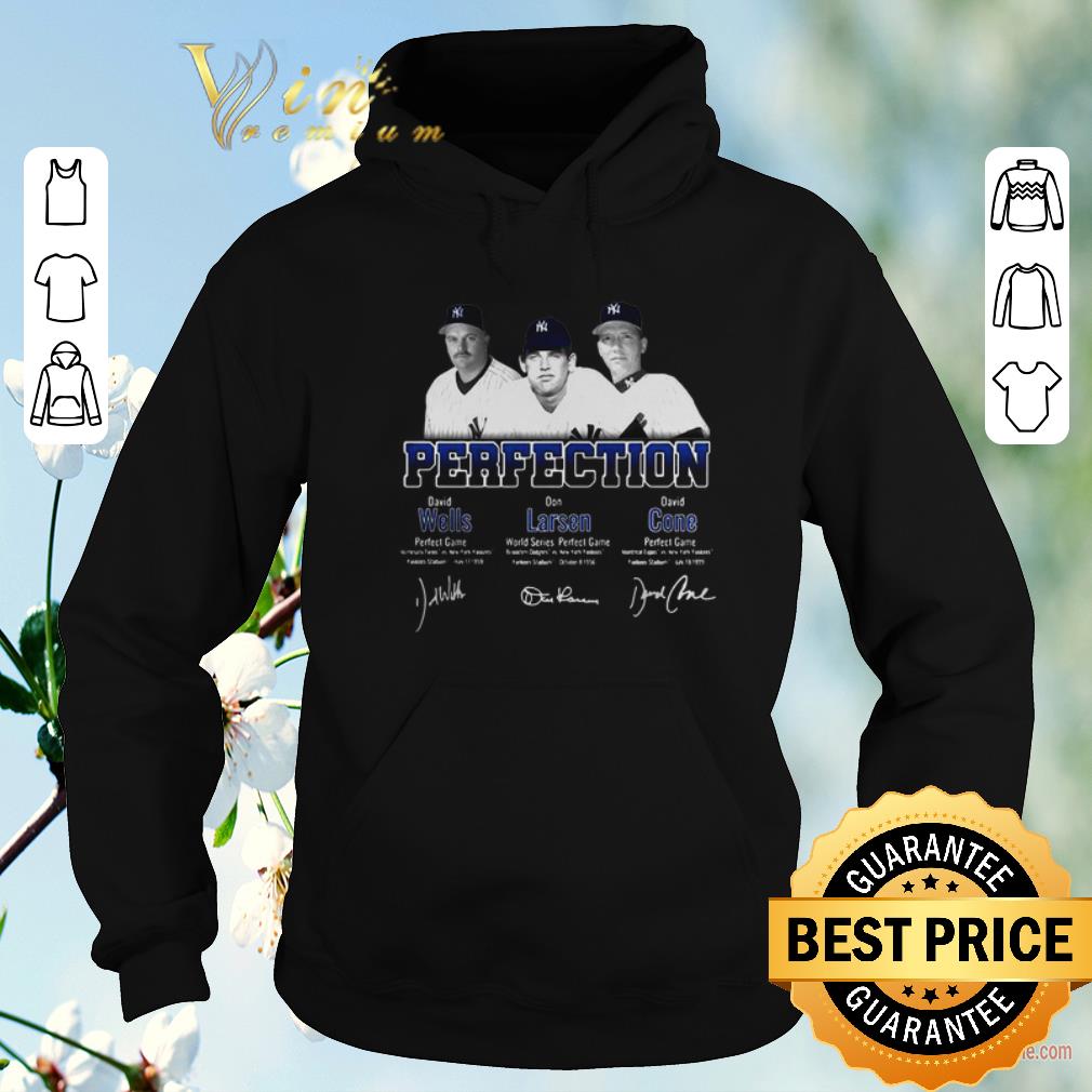 Hot Perfection David Wells Don Larsen David Cone Autographed shirt sweater Hot Perfection David Wells Don Larsen David Cone Autographed shirt sweater 4 - Hot Perfection David Wells Don Larsen David Cone Autographed shirt sweater