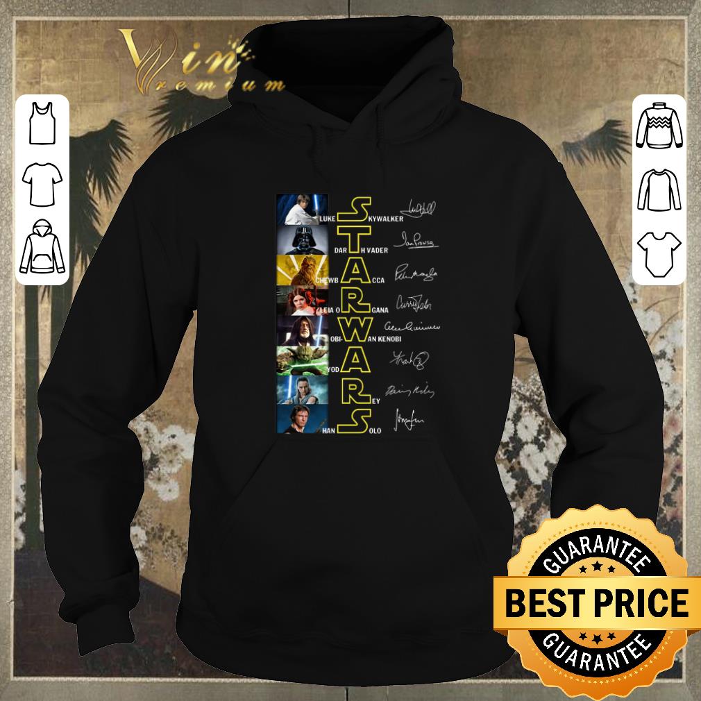 Hot all autographed Star Wars Luke Skywalker Darth Vader Leia Organa shirt sweater Hot all autographed Star Wars Luke Skywalker Darth Vader Leia Organa shirt sweater 4 - Hot all autographed Star Wars Luke Skywalker Darth Vader Leia Organa shirt sweater