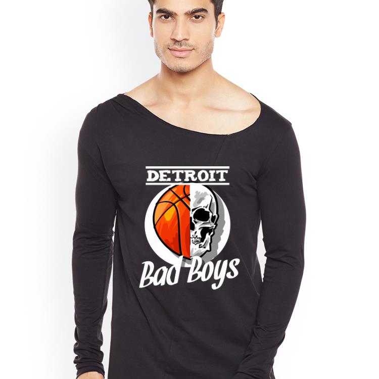 Nice Skull Basketball Detroit Bad Boys shirt 4 - Nice Skull Basketball Detroit Bad Boys shirt