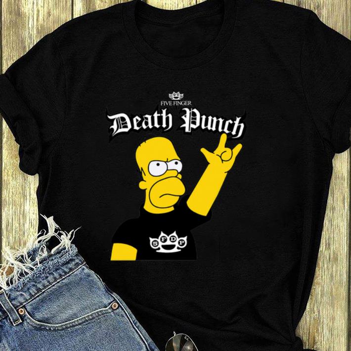 Nice The Simpsons Five Finger Death Punch shirt 4 - Nice The Simpsons Five Finger Death Punch shirt