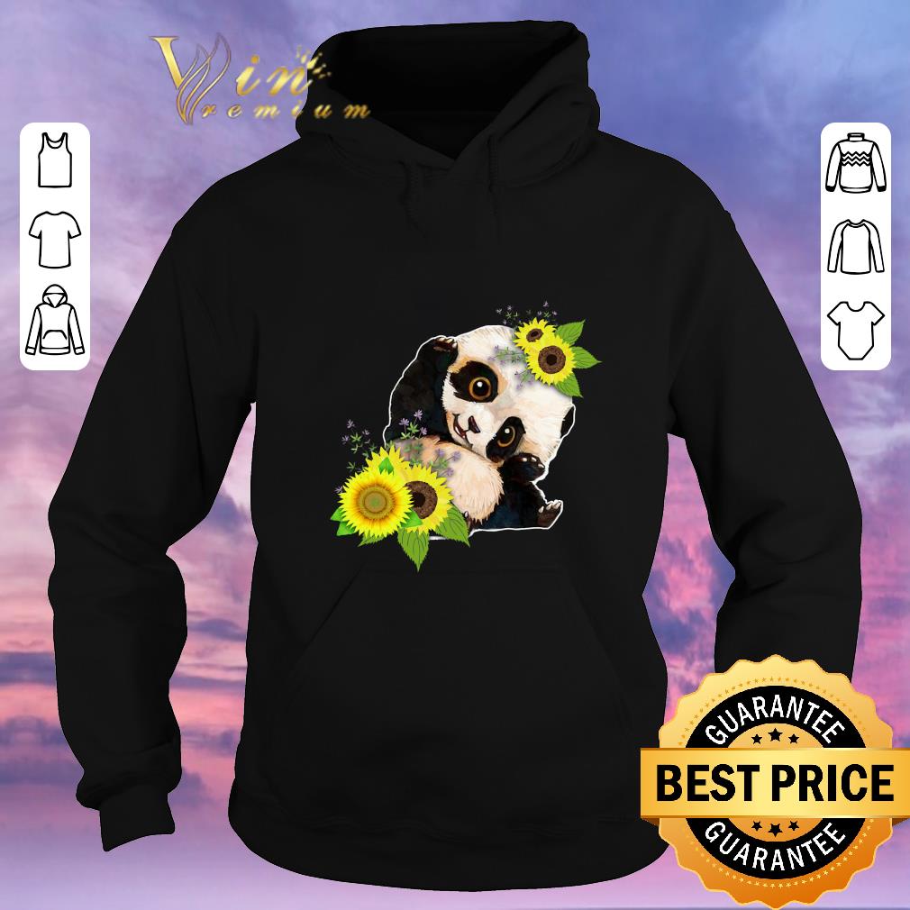 Official Baby Panda Sunflower shirt sweater Official Baby Panda Sunflower shirt sweater 4 - Official Baby Panda Sunflower shirt sweater