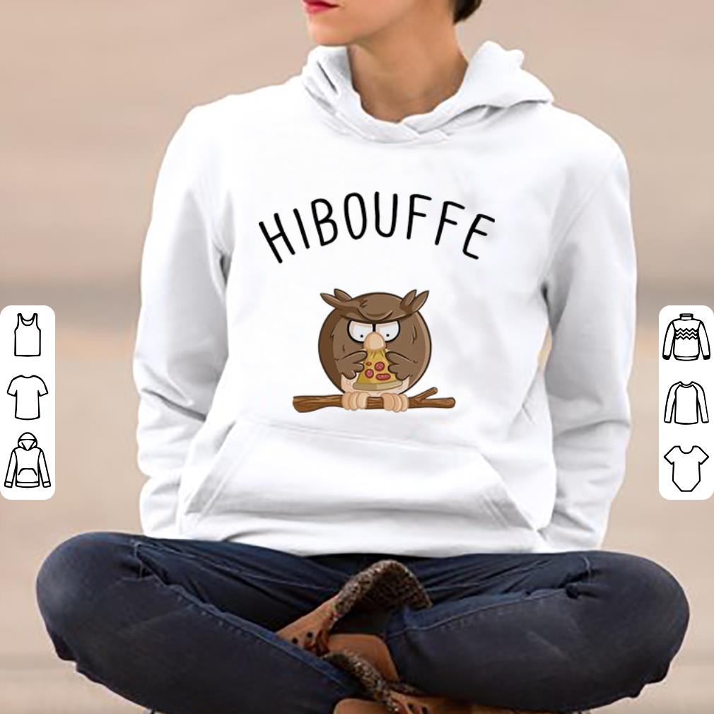 Official Hibouffe Owl Bird Pizza shirt 4 1 - Official Hibouffe Owl Bird Pizza shirt