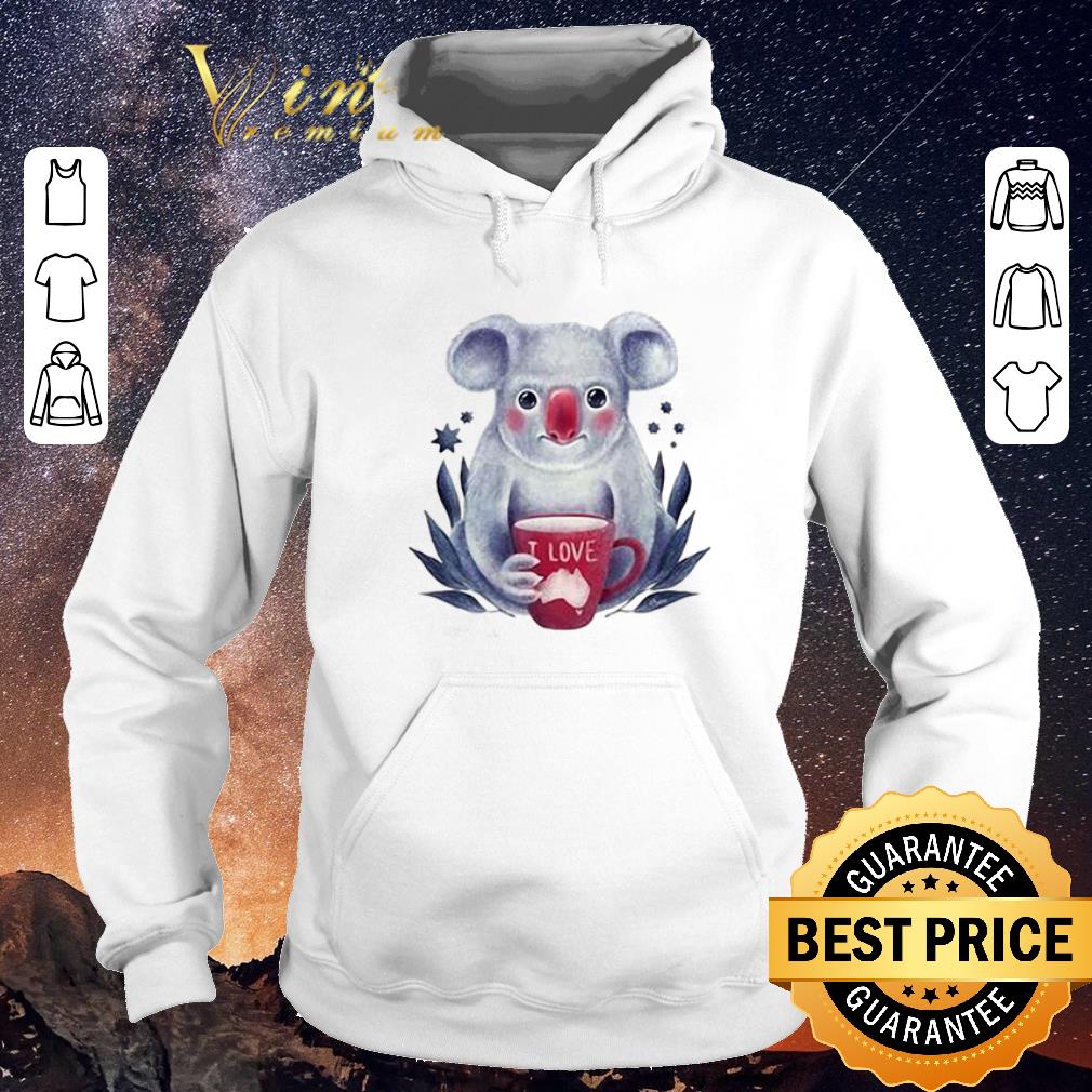 Official I Love Koala Bushfires in Australia shirt sweater 4 - Official I Love Koala Bushfires in Australia shirt sweater