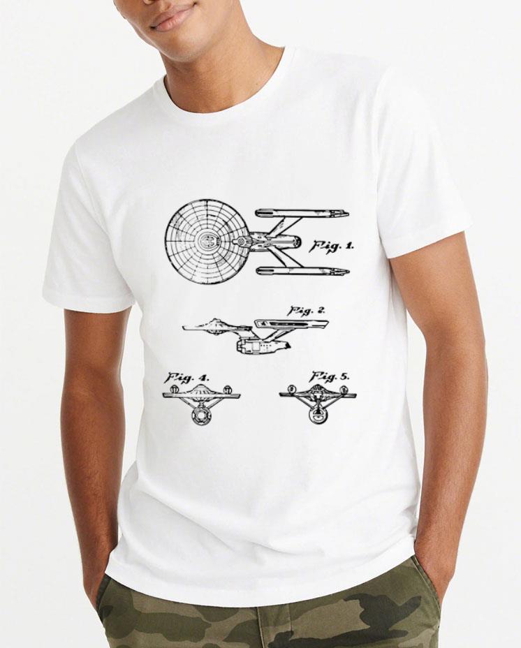 Official Star Trek Spaceships Fig 1 2 3 4 5 shirt 4 - Official Star Trek Spaceships Fig 1 2 3 4 5 shirt