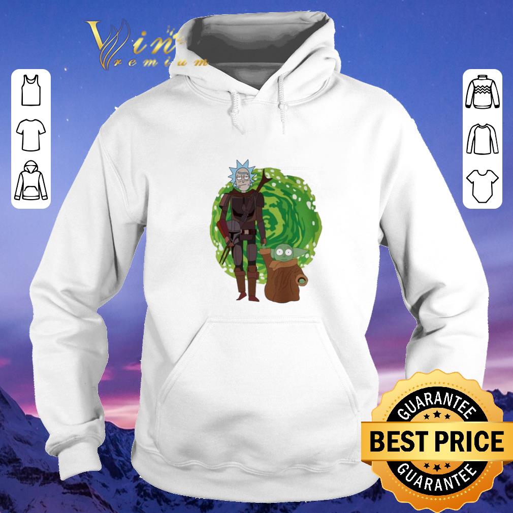Official The Mandalorian and Baby Yoda Crossover Rick and Morty The Child shirt sweater 4 - Official The Mandalorian and Baby Yoda Crossover Rick and Morty The Child shirt sweater