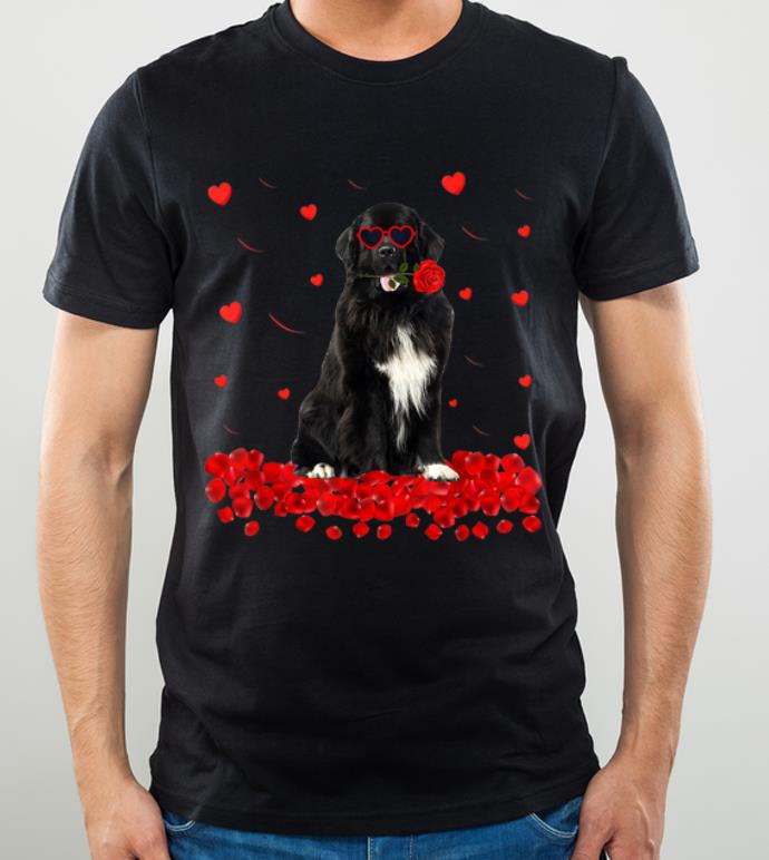 Official Valentine s Day Newfoundland Heart Dog Lover shirt 4 - Official Valentine's Day Newfoundland Heart Dog Lover shirt