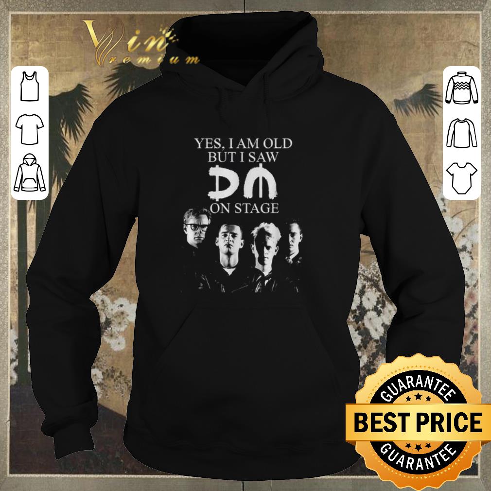 Official Yes i am old but i saw Depeche Mode Logo on stage shirt sweater 4 - Official Yes i am old but i saw Depeche Mode Logo on stage shirt sweater