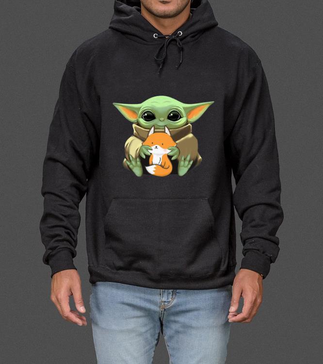 Original Baby Yoda Hug Fox shirt 4 - Original Baby Yoda Hug Fox shirt