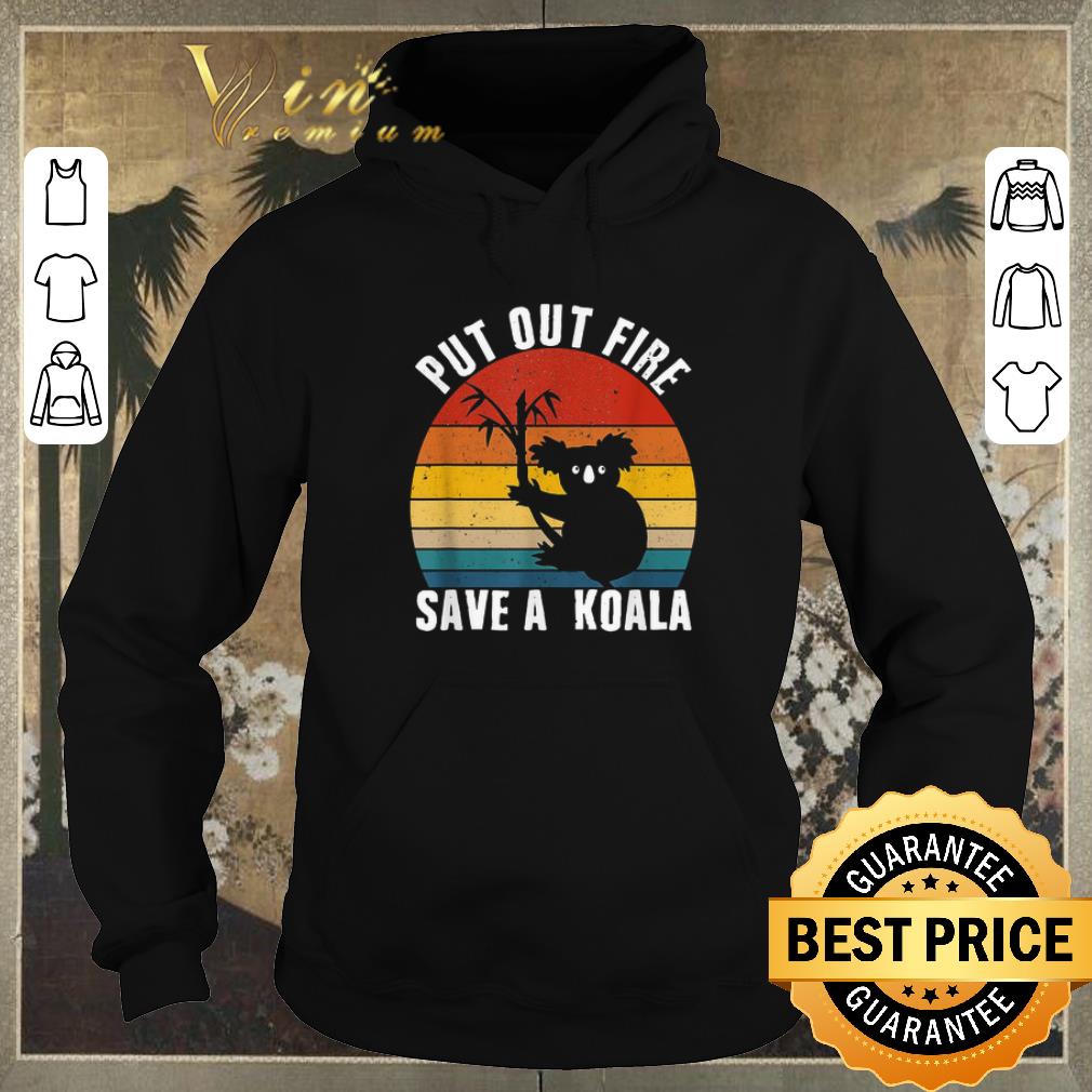 Original Put out fire save a Koala vintage Australian bushfires shirt sweater Original Put out fire save a Koala vintage Australian bushfires shirt sweater 4 - Original Put out fire save a Koala vintage Australian bushfires shirt sweater