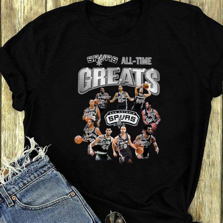 Original San Antonio Spurs All Time Greats Signatures shirt 4 - Original San Antonio Spurs All Time Greats Signatures shirt