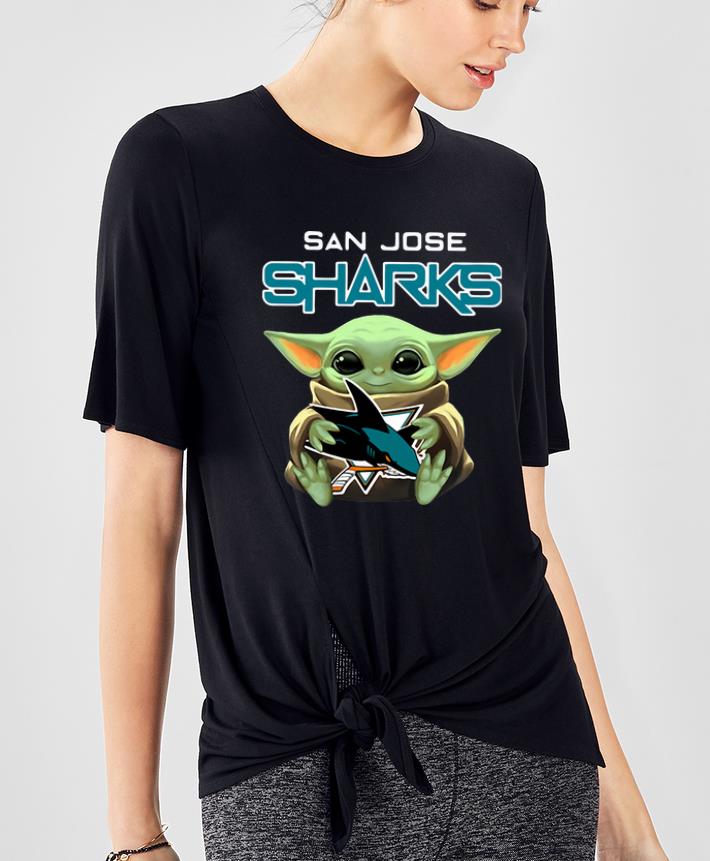 Original Star Wars Baby Yoda Hug San Jose Sharks shirt Original Star Wars Baby Yoda Hug San Jose Sharks shirt 4 - Original Star Wars Baby Yoda Hug San Jose Sharks shirt