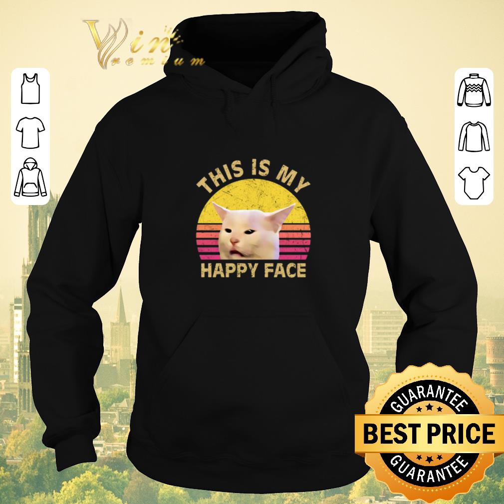Original This is my happy face Smudge cat shirt sweater Original This is my happy face Smudge cat shirt sweater 4 - Original This is my happy face Smudge cat shirt sweater