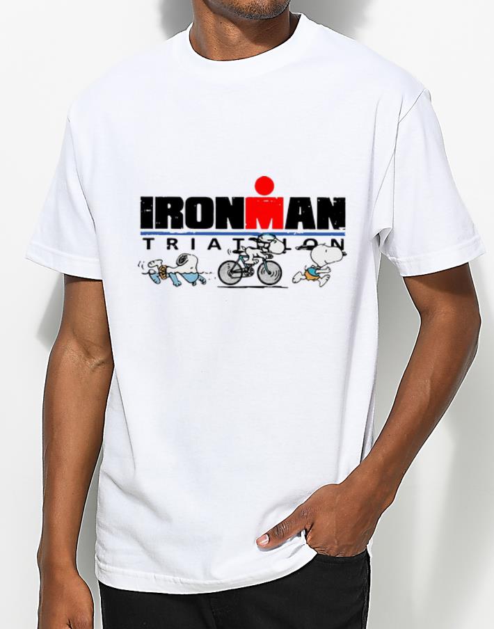Original Triathlon World Triathlon Corporation Snoopy Ironman shirt 4 - Original Triathlon World Triathlon Corporation Snoopy Ironman shirt
