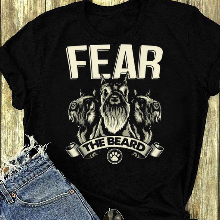 Premium Fear The Bear Schnauzer Giant Mini Minitature shirt 4 - Premium Fear The Bear Schnauzer Giant Mini Minitature shirt
