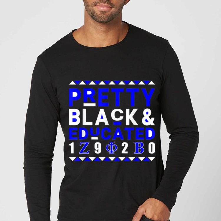 Premium Pretty Black And Educated Zeta 1920 African shirt 4 - Premium Pretty Black And Educated Zeta 1920 African shirt