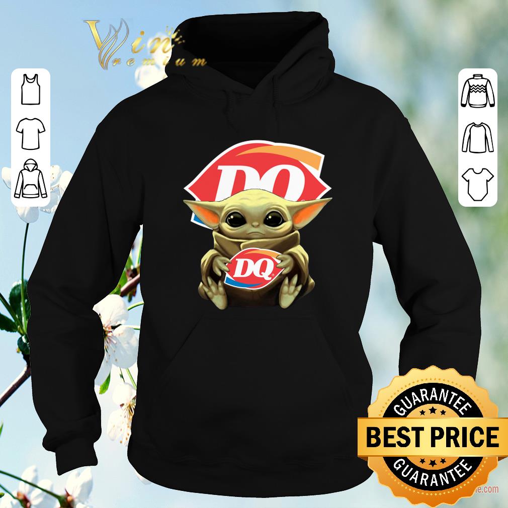 Premium Star Wars Baby Yoda Hug Dairy Queen shirt sweater 4 - Premium Star Wars Baby Yoda Hug Dairy Queen shirt sweater