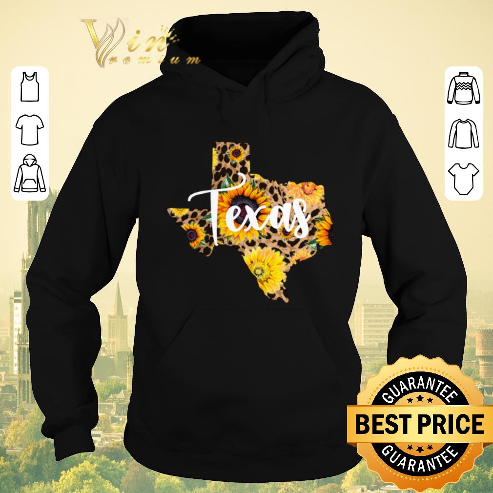 Premium Texas Sunflower Wildflower State Map shirt sweater 4 - Premium Texas Sunflower Wildflower State Map shirt sweater