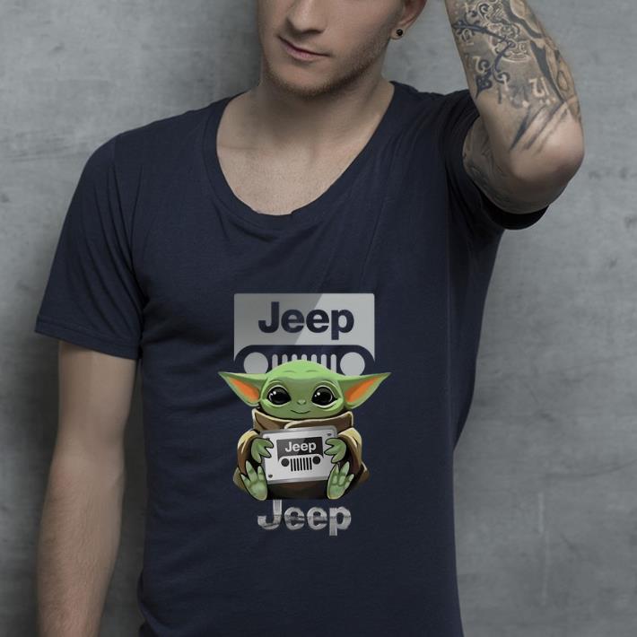 Pretty Baby Yoda Hug Jeep shirt 4 - Pretty Baby Yoda Hug Jeep shirt