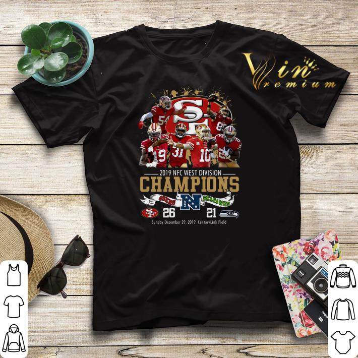 San Francisco 49ers 2019 NFC West Division Champions Seahawks shirt sweater 4 - San Francisco 49ers 2019 NFC West Division Champions Seahawks shirt sweater