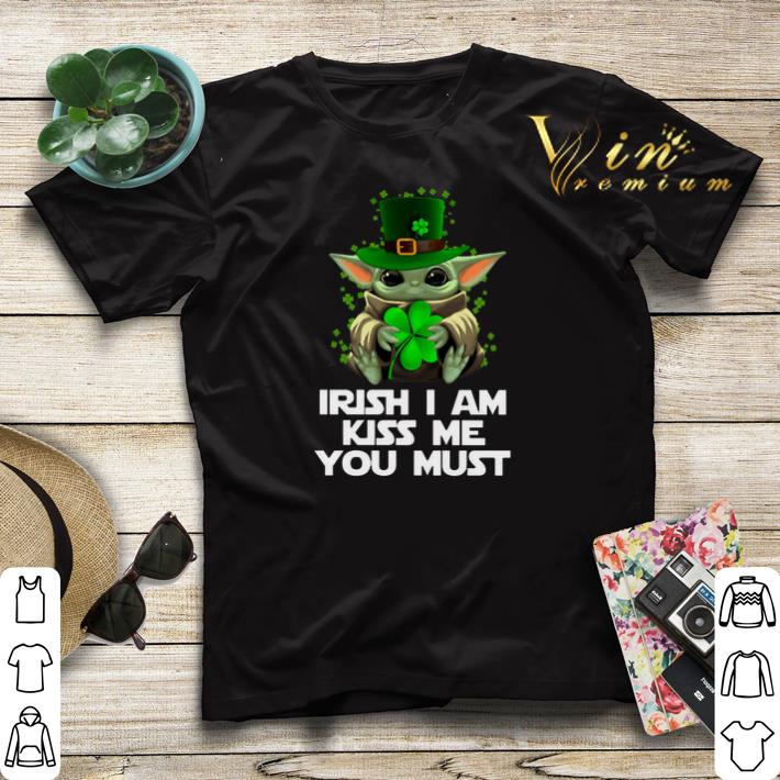 Shamrock Yoda Irish i am kiss me you must St Patrick s Day png sweater 4 - Shamrock Yoda Irish i am kiss me you must St Patrick's Day.png sweater