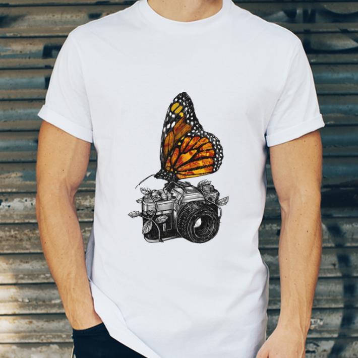 Top Butterfly And Camera Art shirt 4 - Top Butterfly And Camera Art shirt