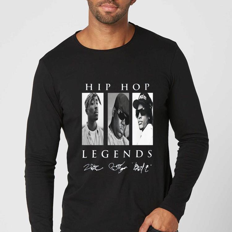 Top Hip Hop Legends 2pac Biggie Eazy E Signatures shirt 4 - Top Hip Hop Legends 2pac Biggie Eazy E Signatures shirt