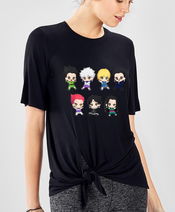 Top Hunters X Hunter Chibi Characters shirt 4 - Top Hunters X Hunter Chibi Characters shirt