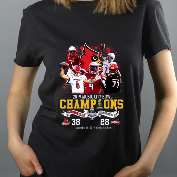 Top Louisville Cardinals 2019 Music City Bowl Champions Louisville Vs Mississippi State shirt 4 - Top Louisville Cardinals 2019 Music City Bowl Champions Louisville Vs Mississippi State shirt