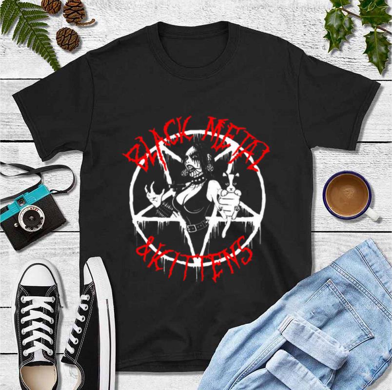 Awesome Black Metal and Kittens shirt 4 - Awesome Black Metal and Kittens shirt