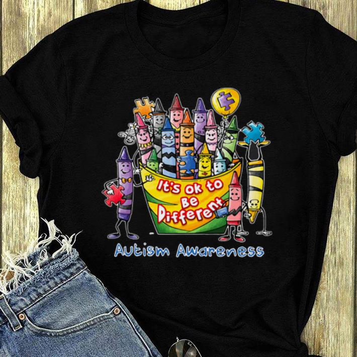 Awesome It s Ok To Be Different Autism Awareness shirt 4 - Awesome It’s Ok To Be Different Autism Awareness shirt
