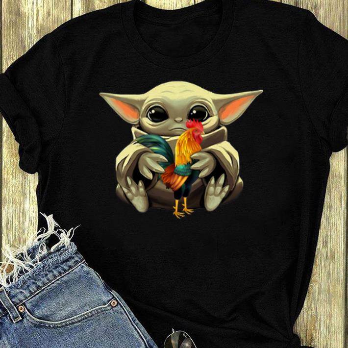 Awesome Star Wars Baby Yoda And Rooster shirt 4 - Awesome Star Wars Baby Yoda And Rooster shirt